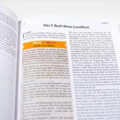 Ein Buch mit biblischem Text. Der Fokus liegt auf dem Thema "Sünde ernst nehmen". Sein Wort meine Welt.