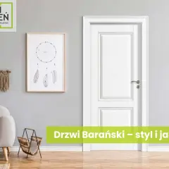 Nowoczesne wnętrze z drzwiami Barański. Styl i jakość, które docenisz.