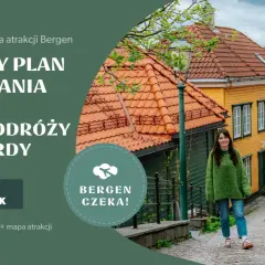 Gotowy plan zwiedzania Bergen i podróży nad fiordy. Zobacz przewodnik po atrakcjach Bergen, które czekają!