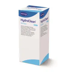 Opakowanie HydroClean Solution, płynu do czyszczenia, nawilżania i pielęgnacji ran.