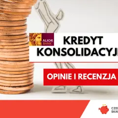 Stos monet i papierowa postać symbolizują trudności finansowe. Alior Bank kredyt konsolidacyjny może pomóc uporządkować finanse.