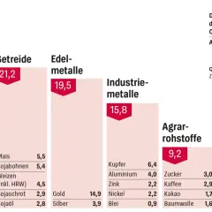 Energie macht 29,9% des Bloomberg Commodity Index aus. Ein wichtiger Bestandteil für einen **energy ETF**.