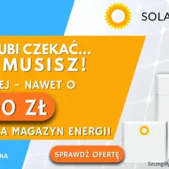 Magazyn energii Tauron. Oszczędź nawet 18 000 zł na magazynie energii. Sprawdź ofertę Solar-Project.