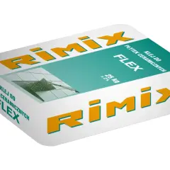 Opakowanie kleju do płytek ceramicznych Rimix Flex 25 kg.