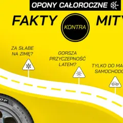 Kiedy zmienić opony na zimowe? Nie data, a 7°C! Fakty i mity