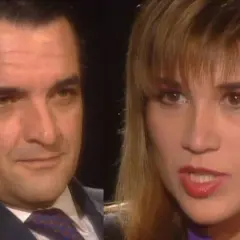 Primer plano de un hombre y una mujer. ¿Quién fue el primer marido de Julia Otero?