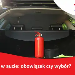 Gaśnica w aucie: Obowiązek prawny, wybór i mandat. Sprawdź!