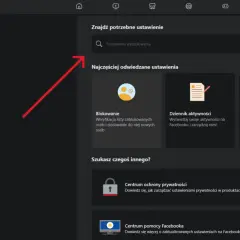 Ustawienia prywatności Facebooka, gdzie można znaleźć opcję blokowania, by ukryć znajomych.