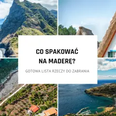 Madera: góry, ocean, tradycyjne domy. Luty to świetny czas na zwiedzanie, pogoda sprzyja!