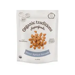 Sacchetto di noccioli di albicocca amara, fonte naturale di amigdalina, nota anche come vitamina B17. Supporta la detossificazione.