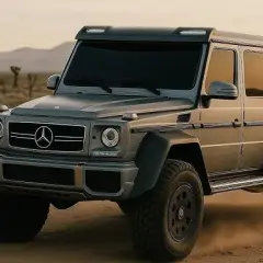 Mercedes G63 AMG 6x6 - luksusowy terenowy potwór, który zaskakuje