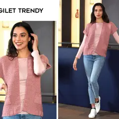 Schema gilet ai ferri facile: un modello trendy e moderno, perfetto per ogni occasione.