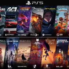 Kolekcja gier przygodowych PS5: Horizon, Spider-Man, Ratchet & Clank, Demon's Souls, Returnal, Sackboy, Kena, Godfall, Ghostwire, Stray, Deathloop.