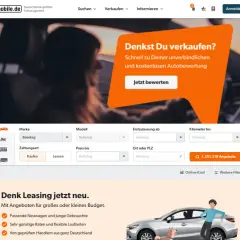 Strona główna portalu z ogłoszeniami motoryzacyjnymi z polami wyszukiwania samochodów.