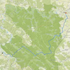 Trasa z Sanoka do Soliny przez malownicze Bieszczady.
