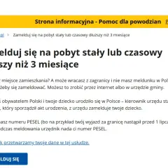 Strona gov.pl informuje, jak sprawdzić kto jest zameldowany pod moim adresem online. Dowiedz się, jak zameldować się na pobyt stały lub czasowy.