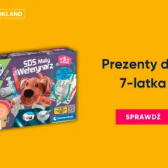 Zestaw naukowy "SOS Mały Weterynarz" to idealny prezent pod choinkę dla 7 latka. Dzieci nauczą się, jak opiekować się zwierzętami.