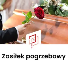 Dłoń z różą przy trumnie. Dowiedz się, ile wynosi zasiłek pogrzebowy z ZUS, aby wesprzeć rodzinę w trudnych chwilach.