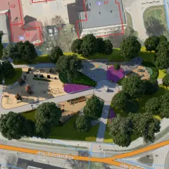 Nowoczesny plac zabaw i zielone tereny w Tarnowskich Górach. Atrakcje dla dzieci i wypoczynek na świeżym powietrzu.