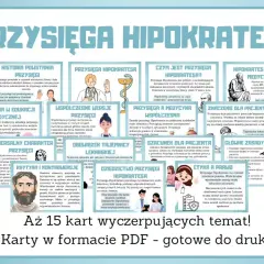 Przysięga Hipokratesa: historia, zasady, współczesne wersje i znaczenie dla pacjentów. Materiał edukacyjny w PDF.