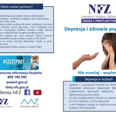 Depresja i inne choroby psychiczne dotykają miliony. Obraz pokazuje wsparcie dla osób w kryzysie psychicznym.