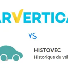 Comparaison entre CARVERTICAL et Histovec pour l'historique du véhicule.