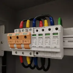 Instalacja elektryczna z zabezpieczeniem przeciwprzepięciowym. Jak działa ogranicznik przepięć? Urządzenie chroni przed nagłymi skokami napięcia.
