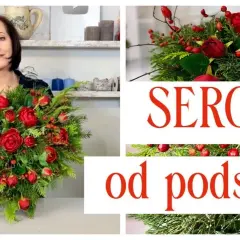 Jak zrobić stroik serce na cmentarz – piękna dekoracja na grób