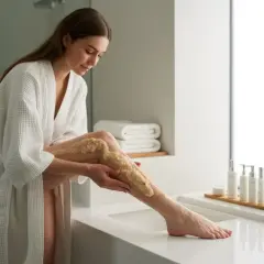 Jaki peeling przed samoopalaczem, aby uniknąć smug i plam?