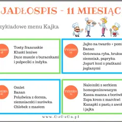 Dieta 11-miesięcznego dziecka: Co może jeść? Jadłospis i porady eksperta