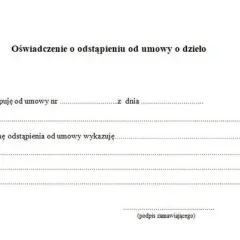 Odstąpienie od umowy, która nie weszła w życie - co musisz wiedzieć?
