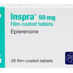 Opakowanie leku Inspra 50 mg z eplerenonem, 28 tabletek. Szukasz zamienników? Sprawdź dostępne opcje.
