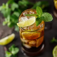 Orzeźwiający Cuba Libre z limonką i miętą, idealny na upalne dni. Poznaj prosty cuba libre przepis!