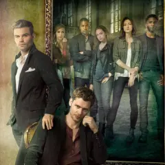 The Originals obsada: Elijah, Klaus, Rebekah, Freya, Kol i Hayley pozują do portretu.