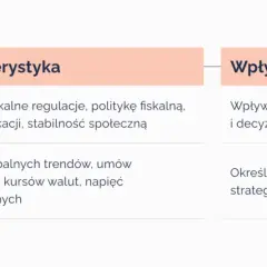 Analiza makrootoczenia przedsiębiorstwa: wymiary (krajowe, międzynarodowe), charakterystyka i wpływ na firmę.