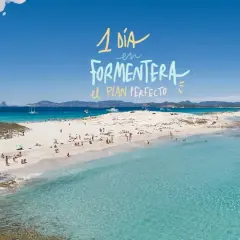 Playa paradisíaca en Formentera. Descubre qué hacer en Formentera y disfruta de un día perfecto en sus aguas cristalinas y arena blanca.