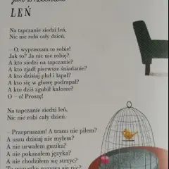 Na kanapie siedzi leń wiersz - odkryj jego przesłanie o lenistwie