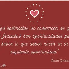 Sabias frases de reflexión: "Los optimistas ven los fracasos como oportunidades para aprender y mejorar en la siguiente ocasión.