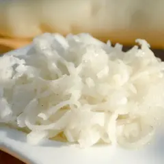 Frischer Rettichsalat, perfekt für ein leichtes und gesundes rettichsalat rezept.