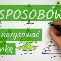 Jak narysować choinkę farbami – proste kroki dla każdego artysty