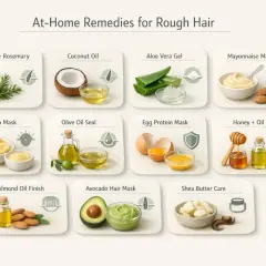 ¿Tengo el pelo como un estropajo? Remedios caseros: aceite de coco, aloe vera, mayonesa, plátano, aceite de oliva, huevo, miel, almendras, aguacate y manteca de karité.