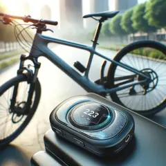 Nowoczesny rower z zamontowanym **gps w rowerze** gotowy na miejską wyprawę.