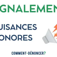 Signalement nuisances sonores : comment porter plainte pour nuisance sonore ? Icône de haut-parleur avec des éclairs.