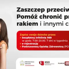 Dzieci z plastrami po szczepieniu HPV. Informacja o bezpłatnej szczepionce i refundacji.