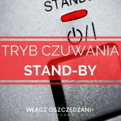 Czerwona dioda symbolizuje tryb czuwania (stand-by) urządzenia.