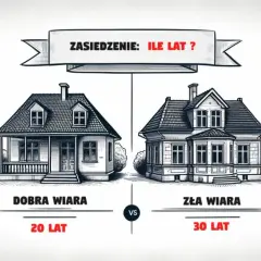 Zasiedzenie nieruchomości: 20 czy 30 lat? Sprawdź, ile potrzebujesz!