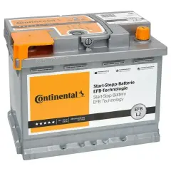 Akumulator Continental EFB L2 12V 60Ah 640A, idealny do Hyundai i30 1.4 benzyna.