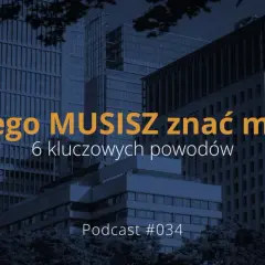 Dlaczego MUSISZ znać marżę? 6 kluczowych powodów. Podcast #034.