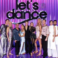 Här är deltagarna redo att dansa i Let's Dance.