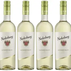 Sechs Flaschen Nedeburg Sauvignon Blanc trocken, ein erfrischender Weißwein aus Südafrika.